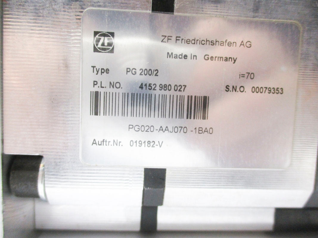 ZF FRIEDRICHSHAFEN PG020-AAJ070-1BA0 4152980027 NSNP