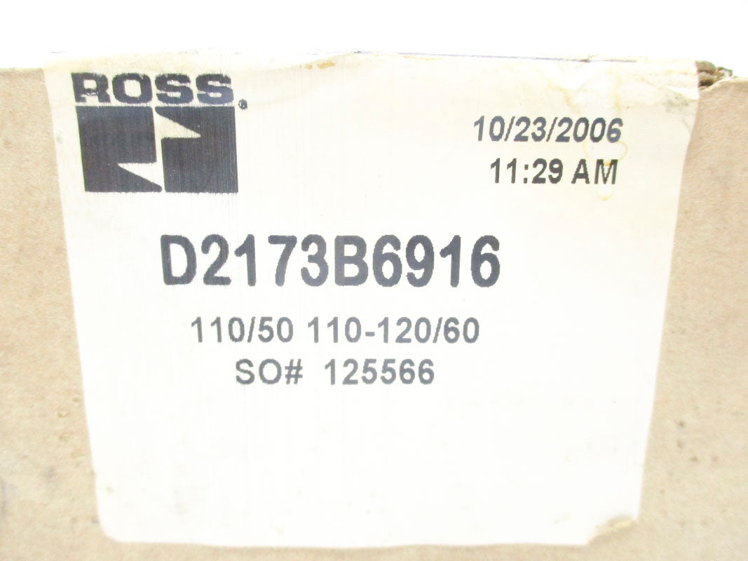 ROSS D2173B6916 110/120V NSMP
