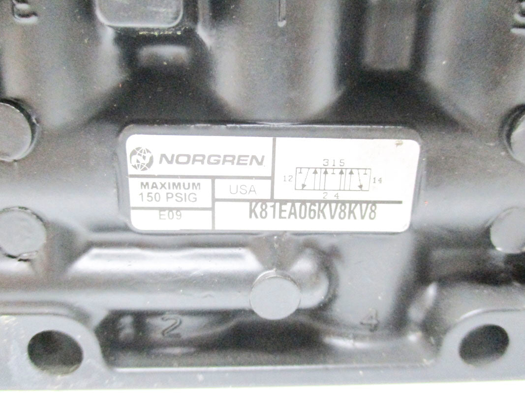 NORGREN K81EA06KV8KV8 150PSI 110/120V NSNP