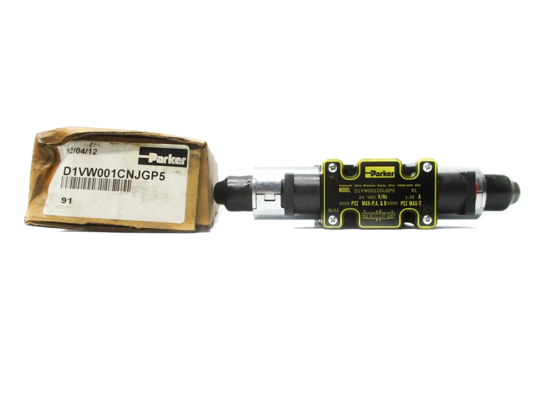 PARKER D1VW001CNJGP591 5000PSI 24VDC 1.39A NSMP