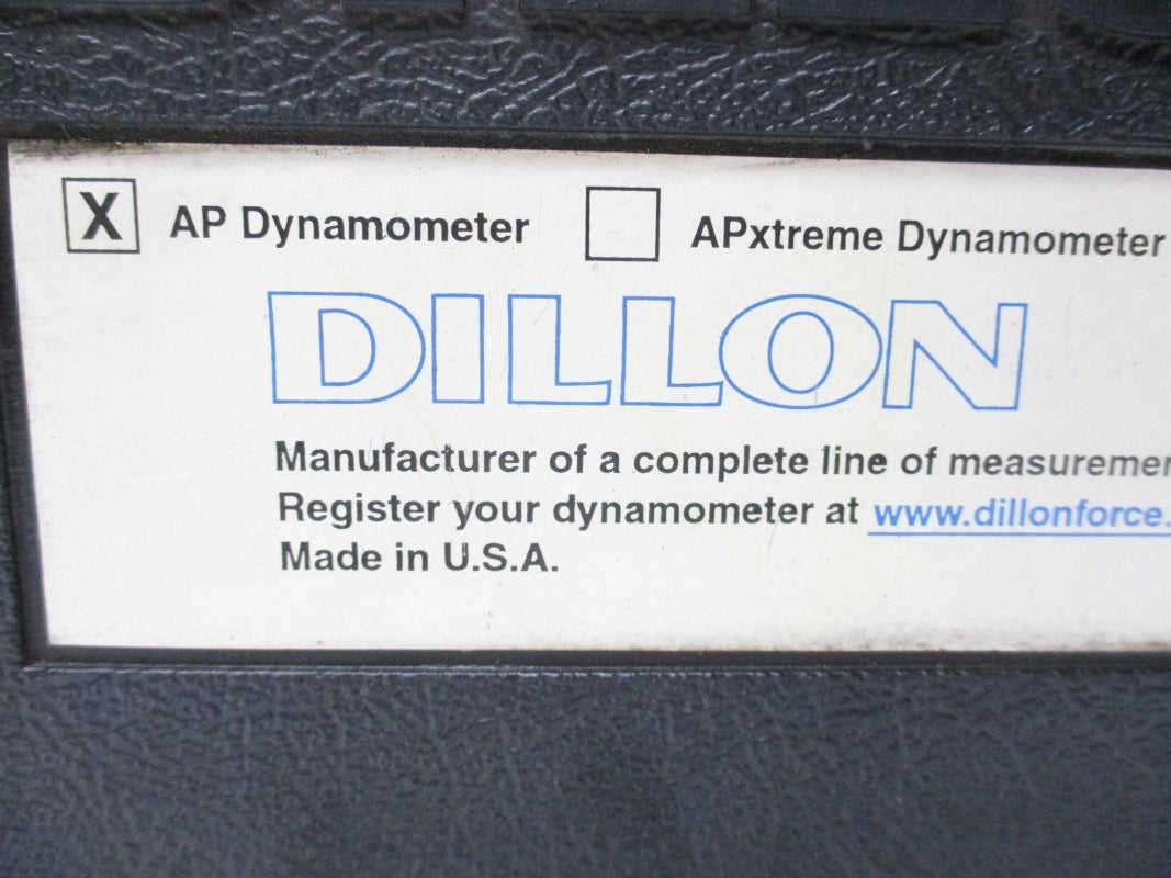 DILLON AP DYNAMOMETER NSMP