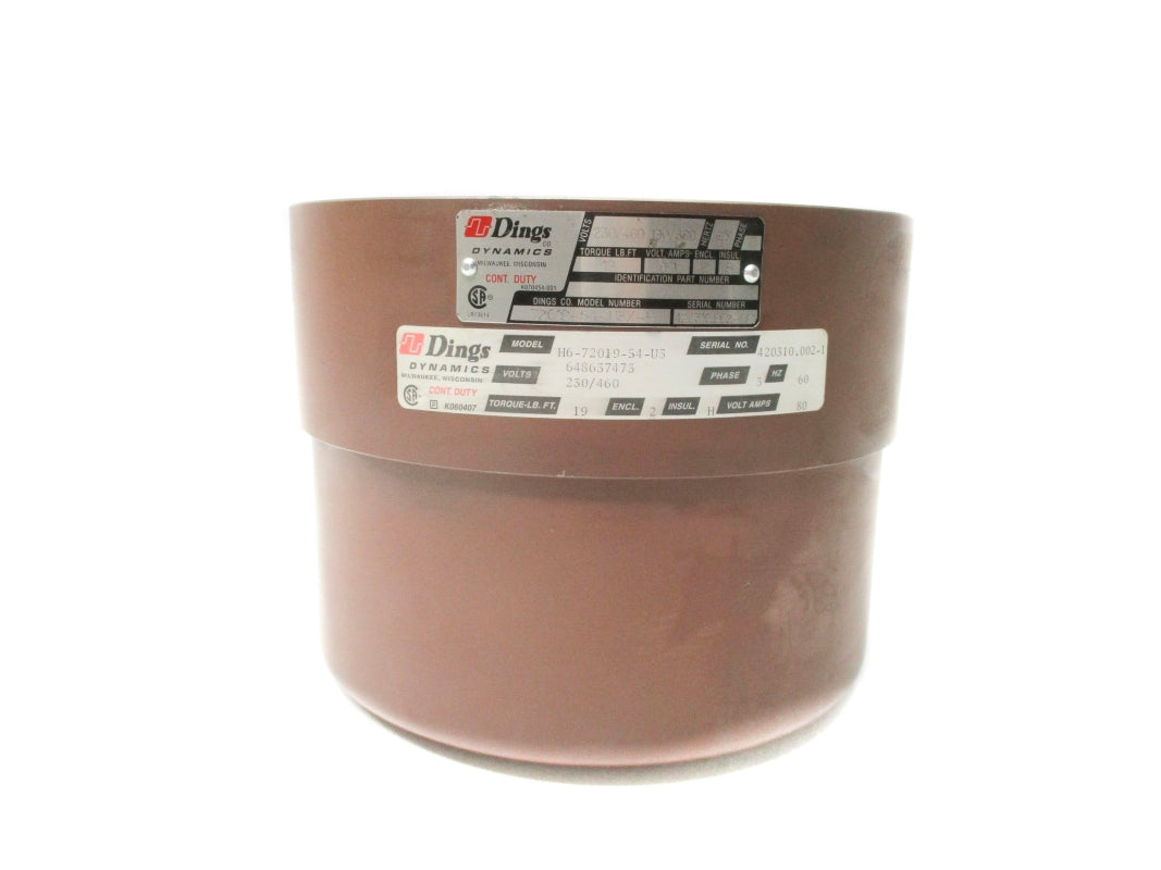 DINGS DYNAMICS H6-72019-54-U3 230/460V NSNP