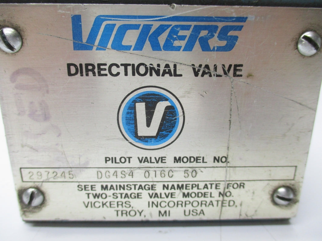 VICKERS DG4S4016C50 297245 (AS PICTURED) UNMP