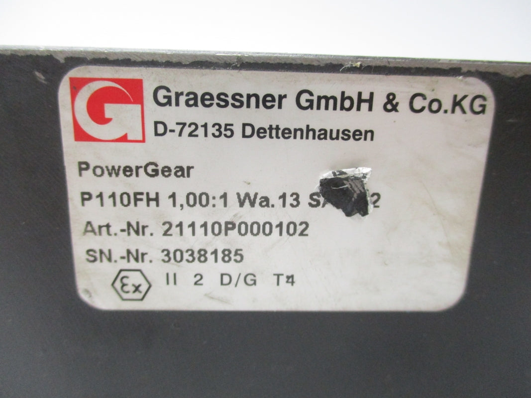 GRAESSNER P110FH 21110P000102 1,00:1 UNMP