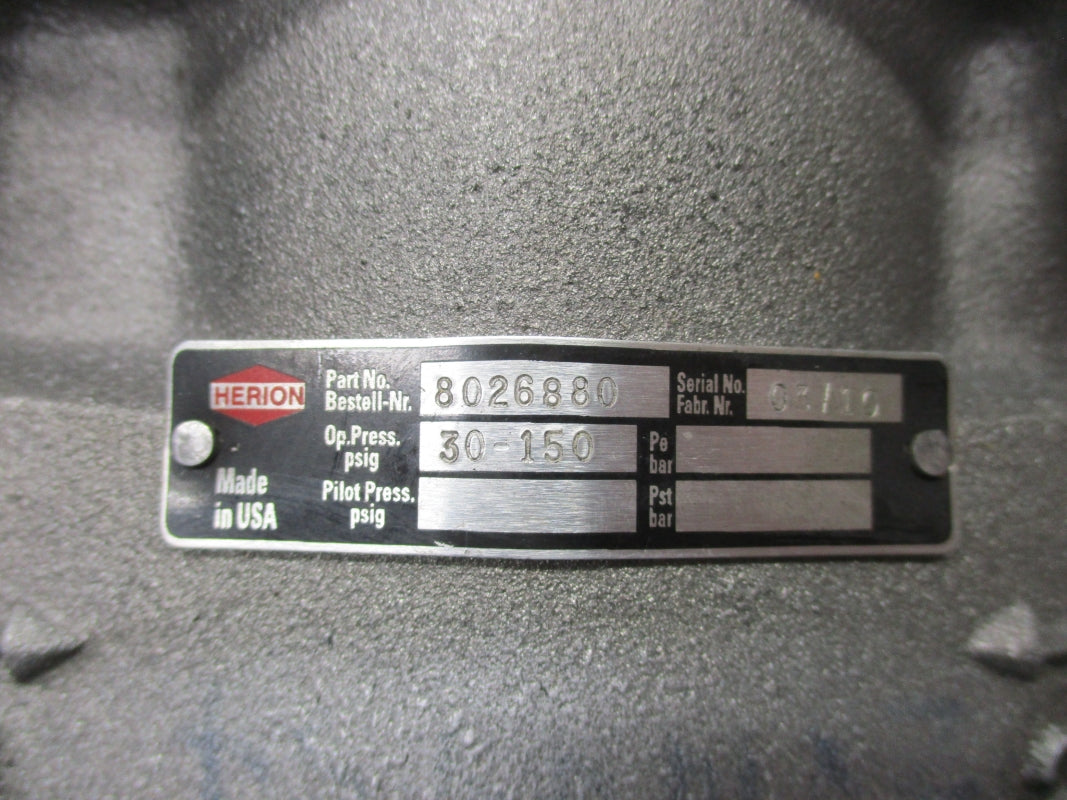 HERION 8026880 30-150PSI NSNP