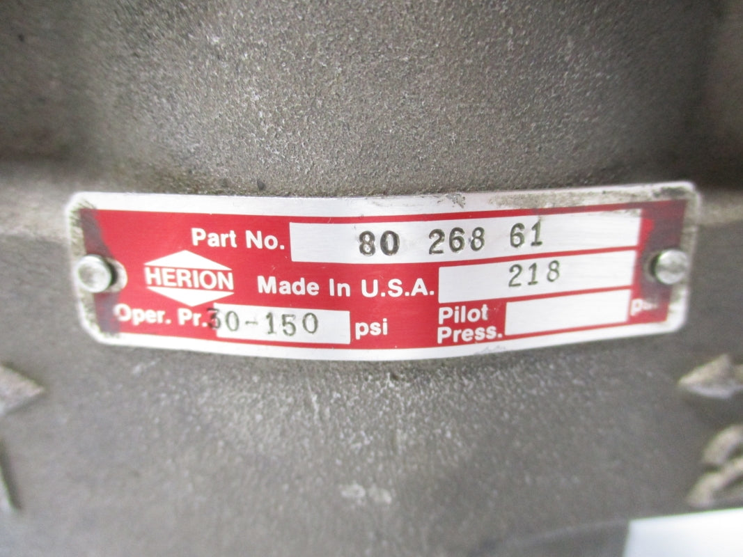 HERION 8026861 30-150PSI UNMP