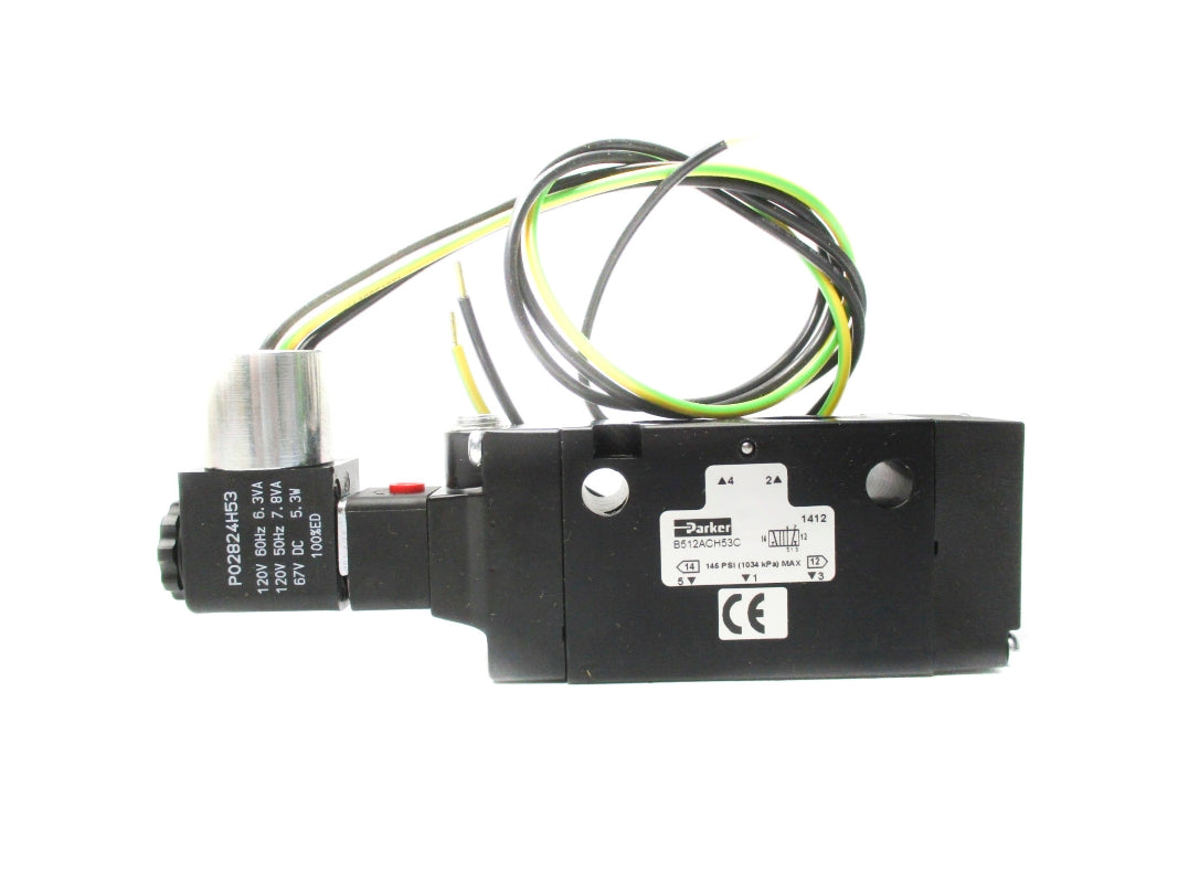 PARKER B512ACH53C 146PSI 120V NSNP