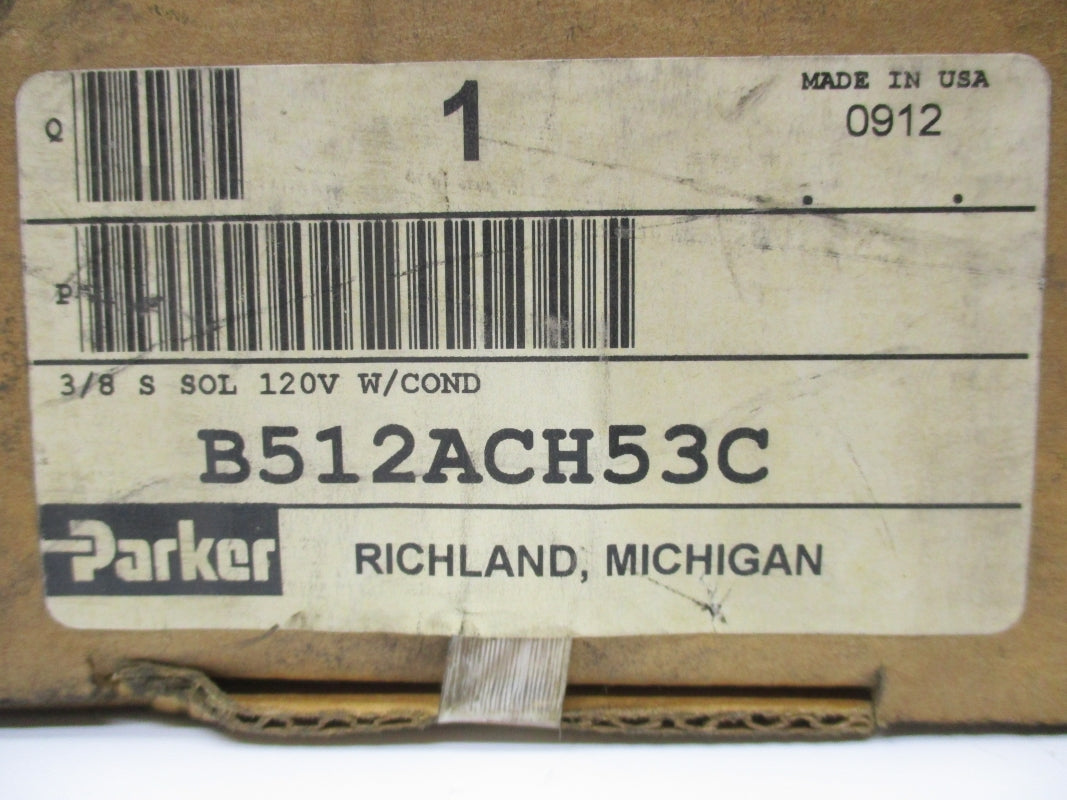 PARKER B512ACH53C 120V NSFS