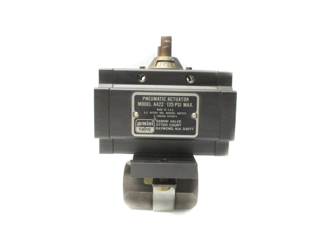GEMINI VALVE A422 125PSI NSNP