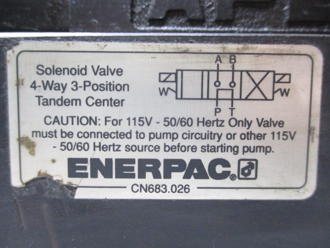 ENERPAC CN683.026 VS4B0895C 115V UNMP