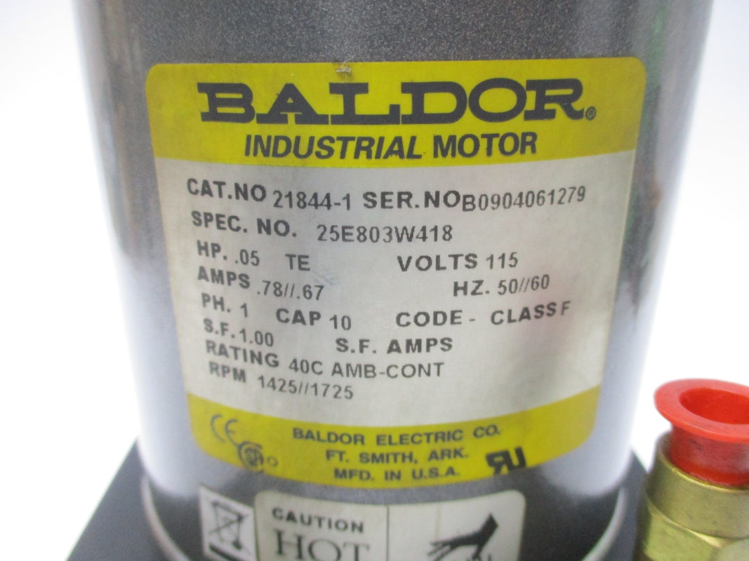 BALDOR 21844-1 115V .78A NSNP