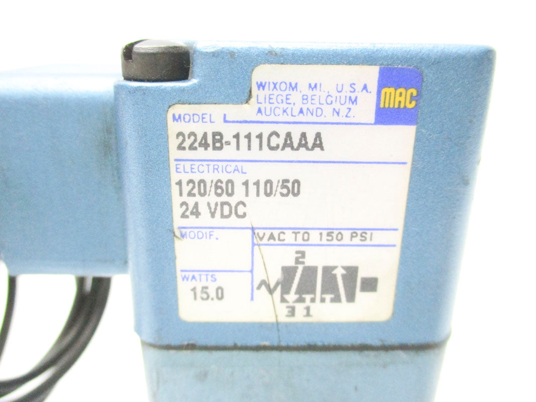 MAC 224B-111CAAA 110/120V 150PSI UNMP