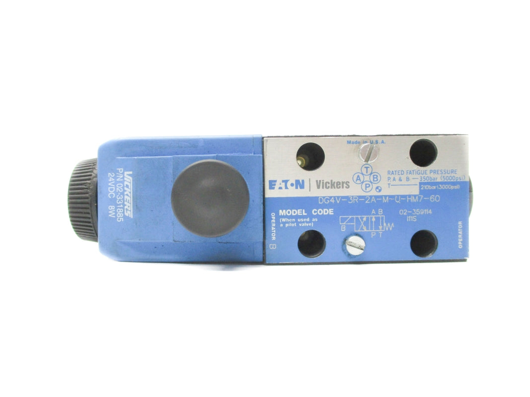 VICKERS DG4V3R2AMUHM760 02-359114 5000PSI 24VDC NSNP
