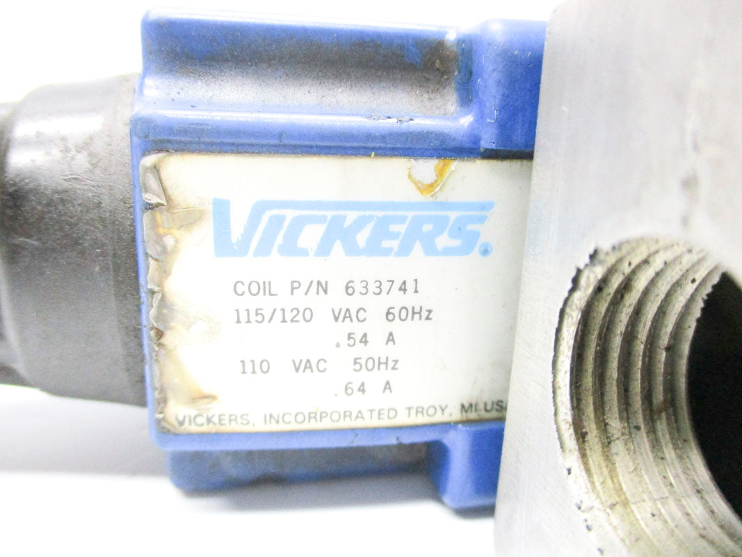 VICKERS DG4V32NMWB40 989618 5000PSI 115/120VAC 0.54/0.64A UNMP