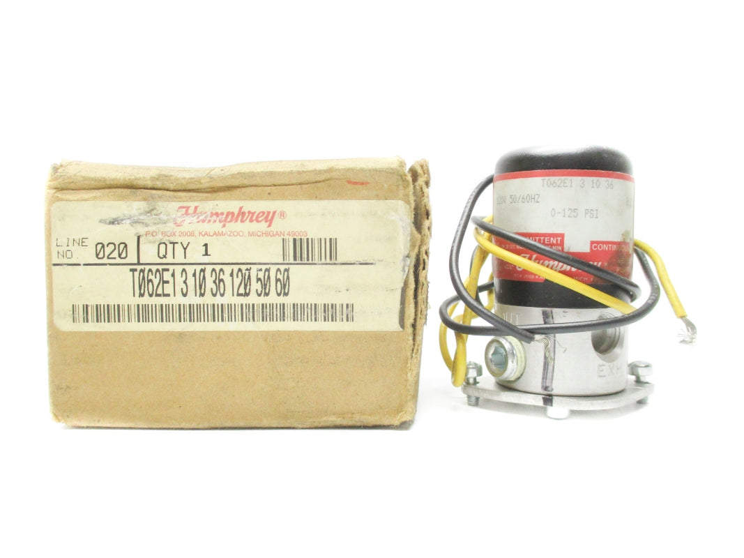 HUMPHREY T062E131036 0-125PSI 120V NSMP