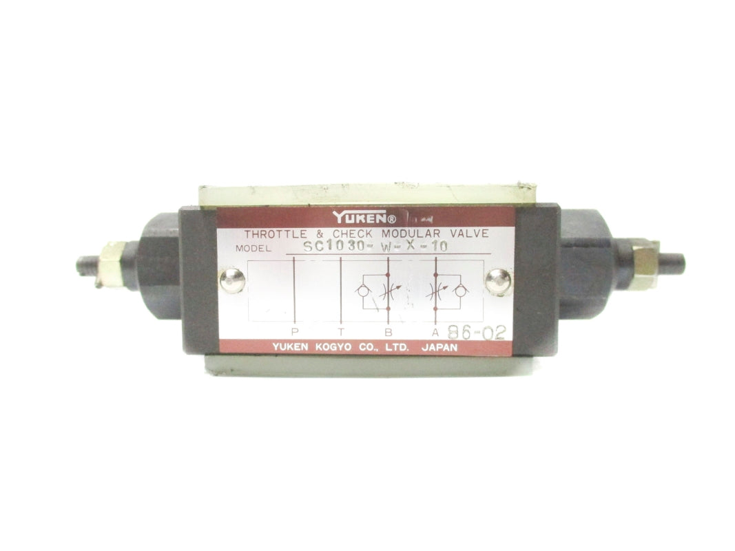 YUKEN SC1030-W-X-10 UNMP