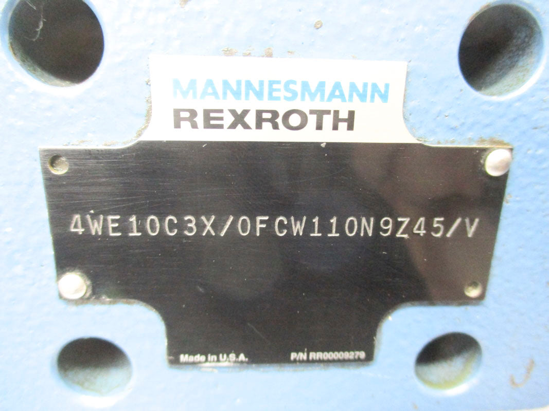 REXROTH 4WE10C3X/0FCW110N9Z45/V RR00009279 NSNP