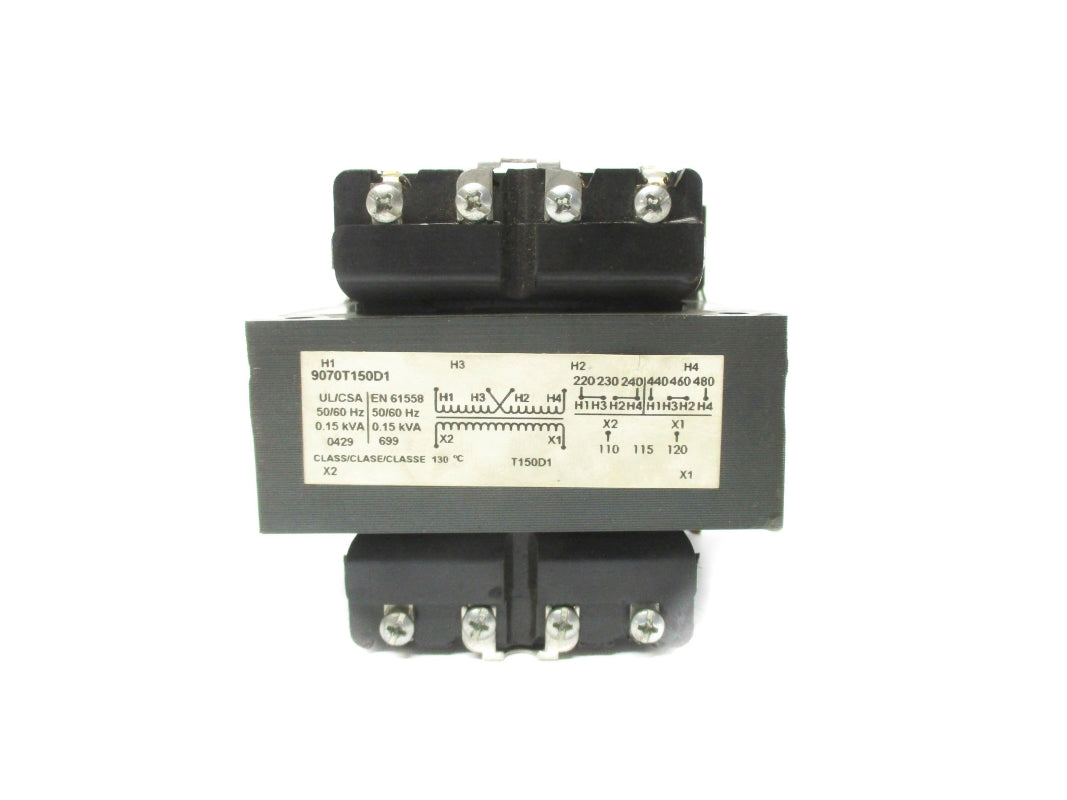 SQUARE D 9070T150D1 0.15KVA 480V UNMP