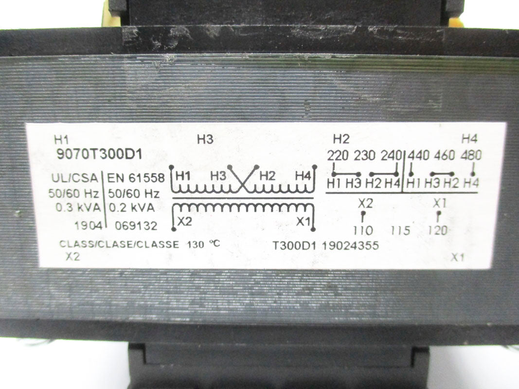 SQUARE D 9070T300D1 240/480V UNMP