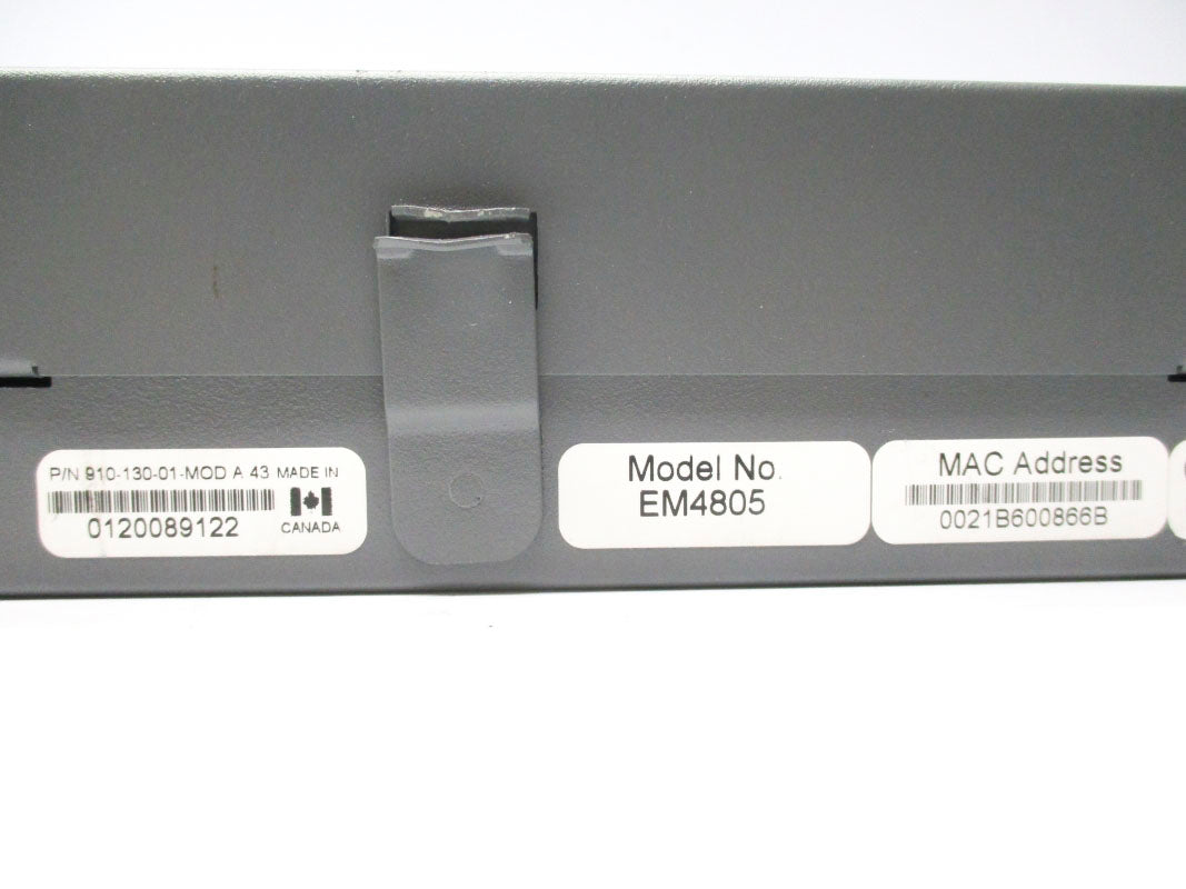 SCHNEIDER ELECTRIC 910-130-01-MODA43 EM4805 120V NSNP