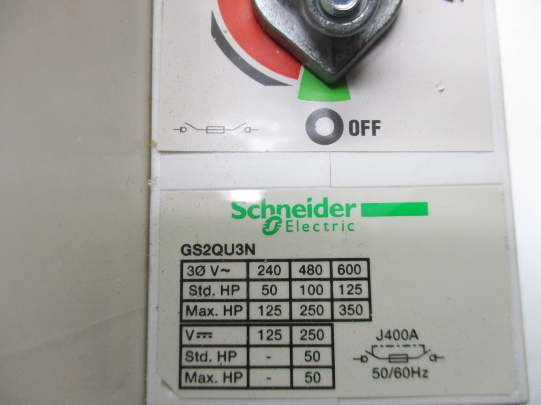 SCHNEIDER ELECTRIC GS2QU3N 600V NSNP