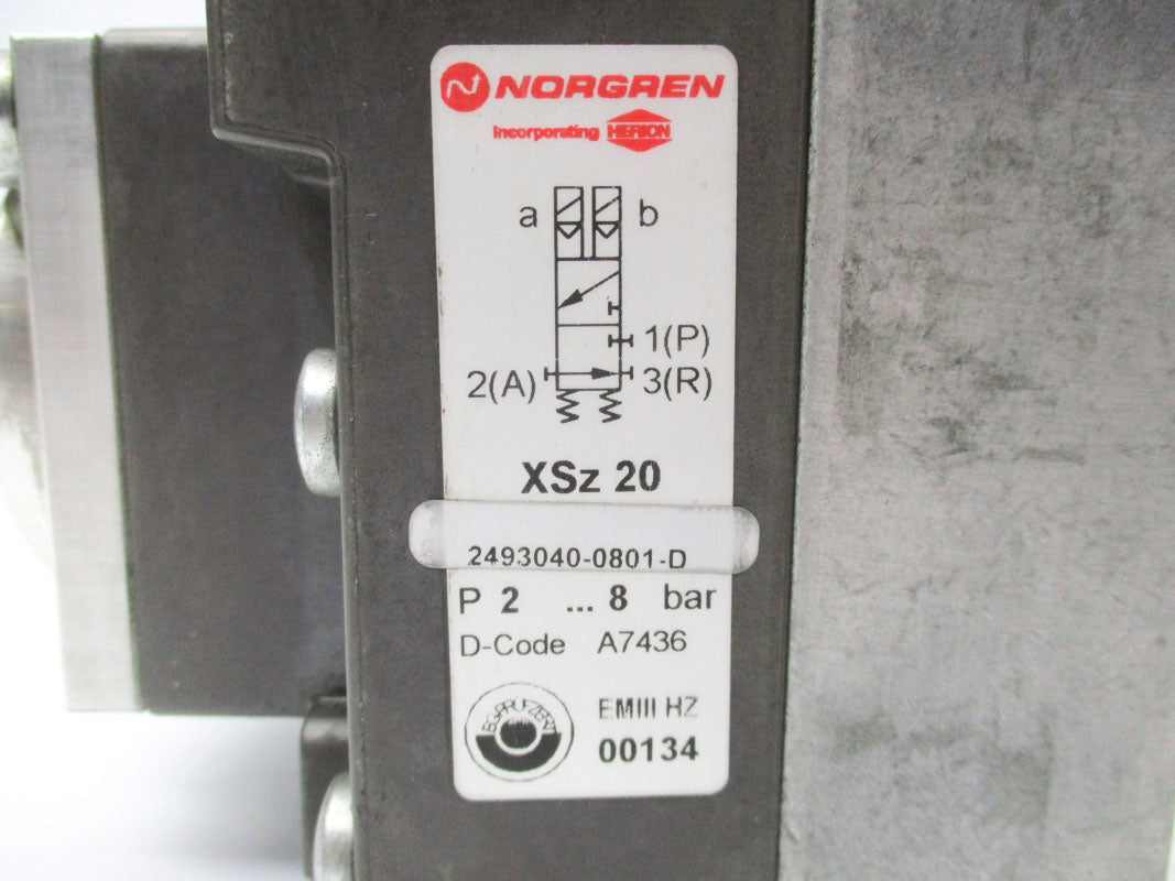 NORGREN XSZ20 2493040-0801-D UNMP