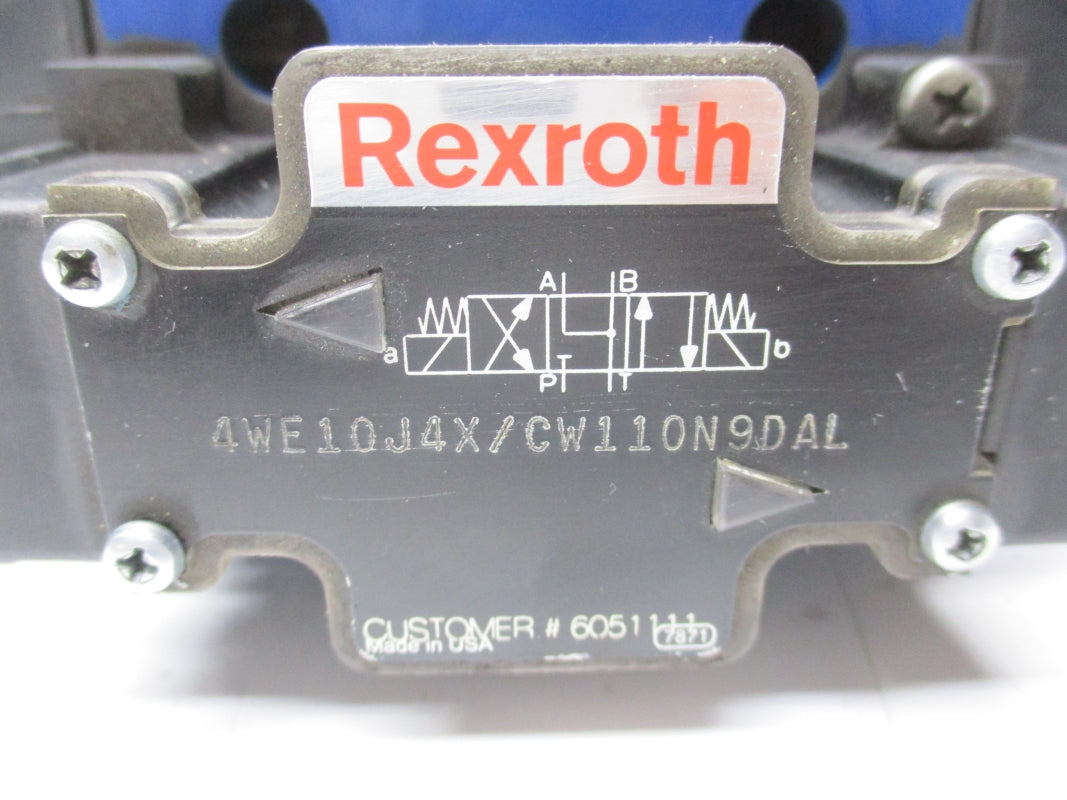 REXROTH 4WE10J4X/CW110N9DAL 110/120V NSNP