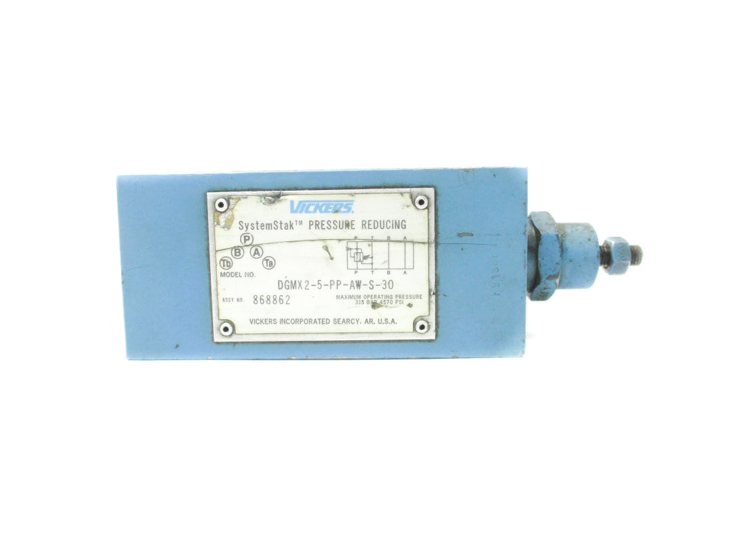VICKERS DGMX25PPAWS30 868862 4570PSI UNMP