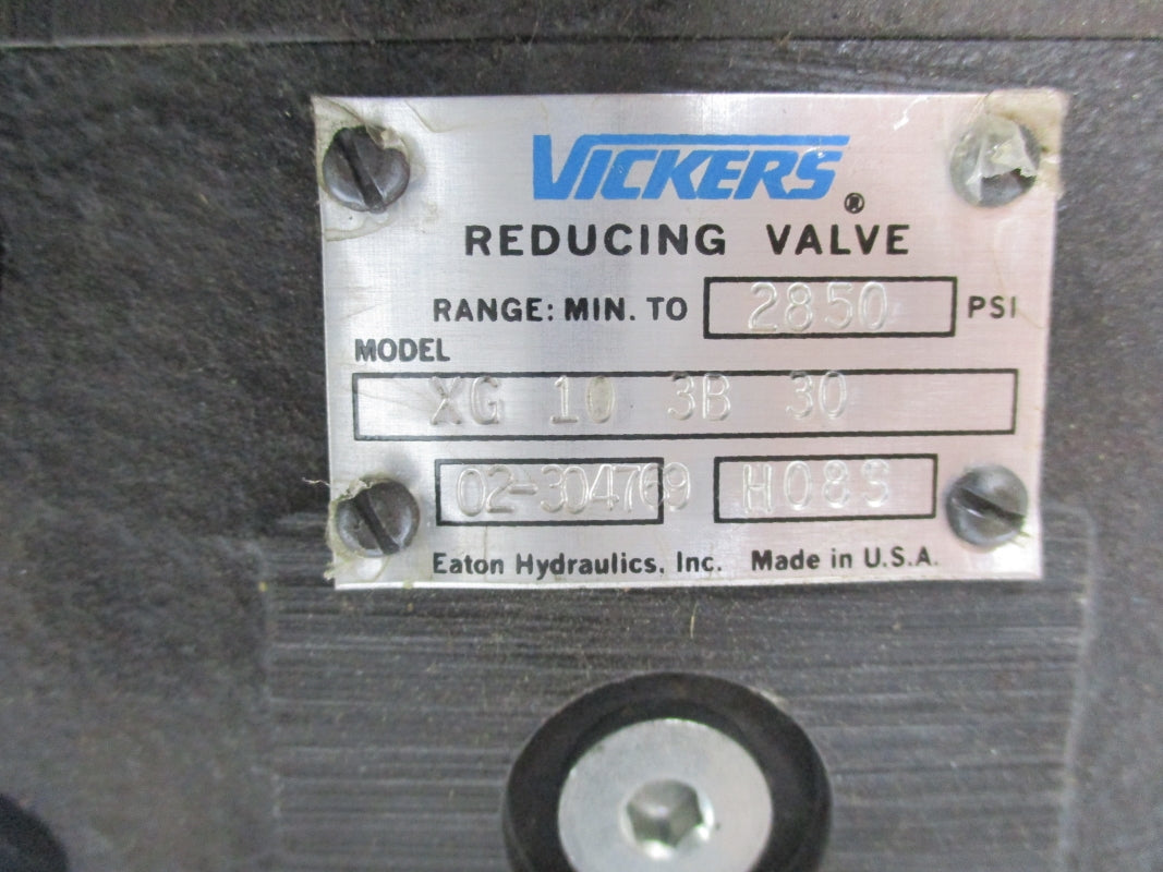 VICKERS XG103B30 02-304769 2850PSI NSNP