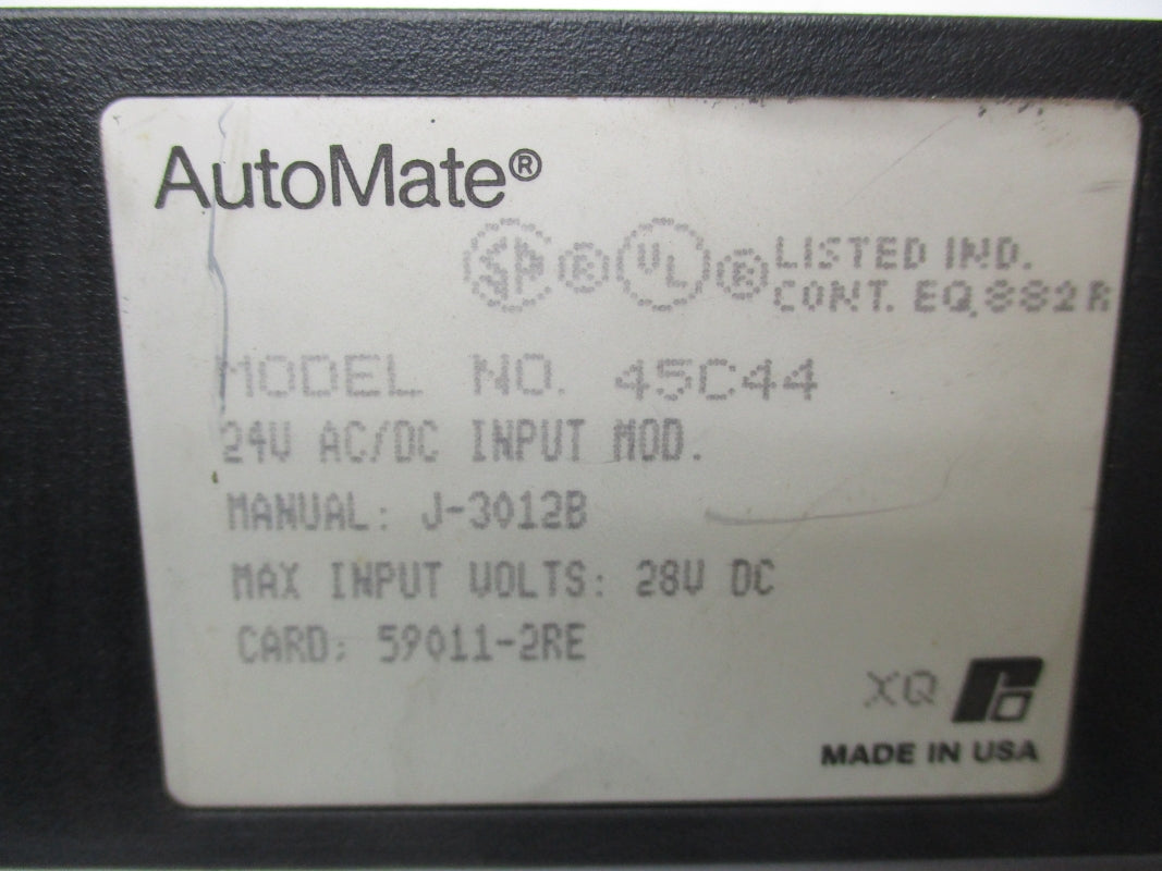 AUTOMATE 45C44 24VAC/DC UNMP
