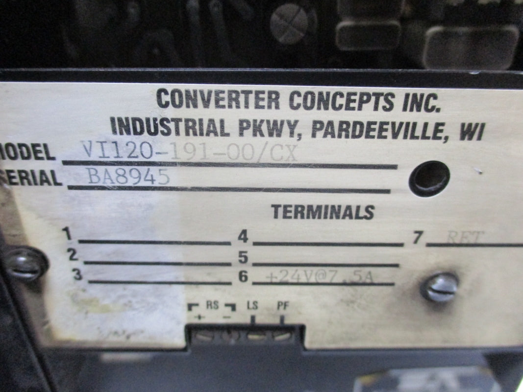 KEARNEY & TRECKER 1-2197900 24VDC UNMP