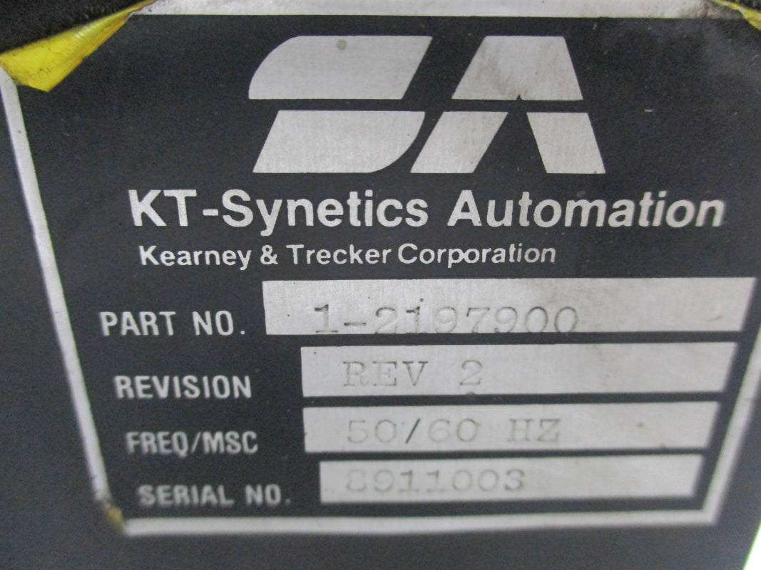 KEARNEY & TRECKER 1-2197900 24VDC UNMP