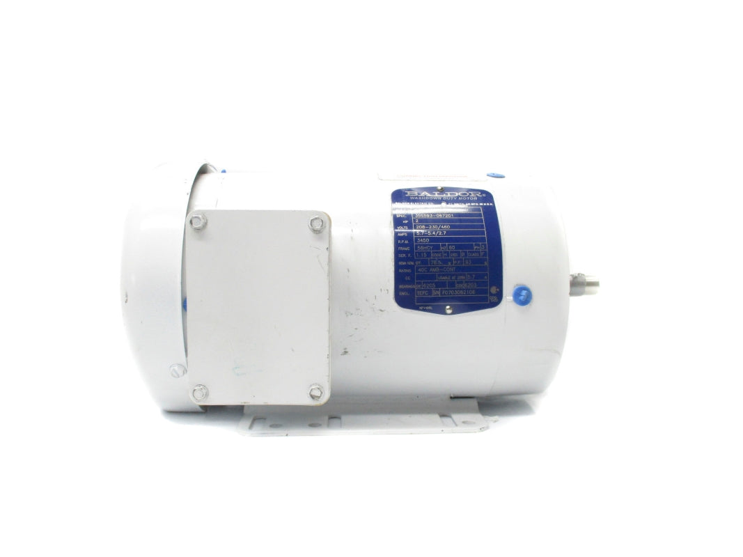 BALDOR CWDM3555 SER. F 208-230/460V 5.7-5.4/2.7A NSNP