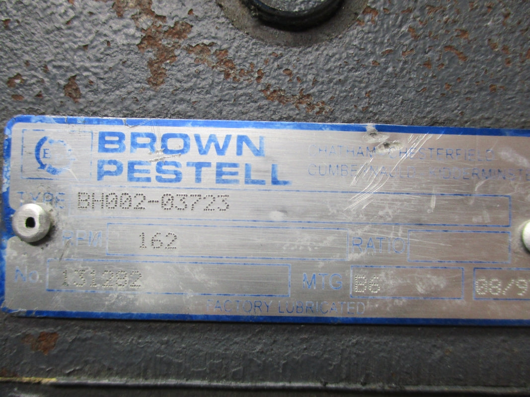 BROWN PESTELL BH002-03723 W/ M71A2 460V 1.8A UNMP