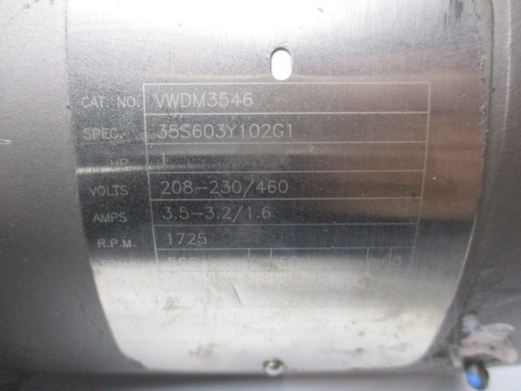 BALDOR VWDM3546 460V 3.5A UNMP