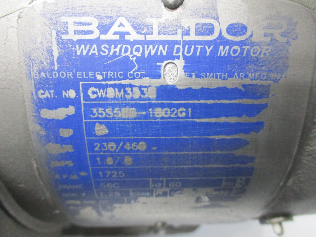 BALDOR CWDM3538 460V 1.6A UNMP