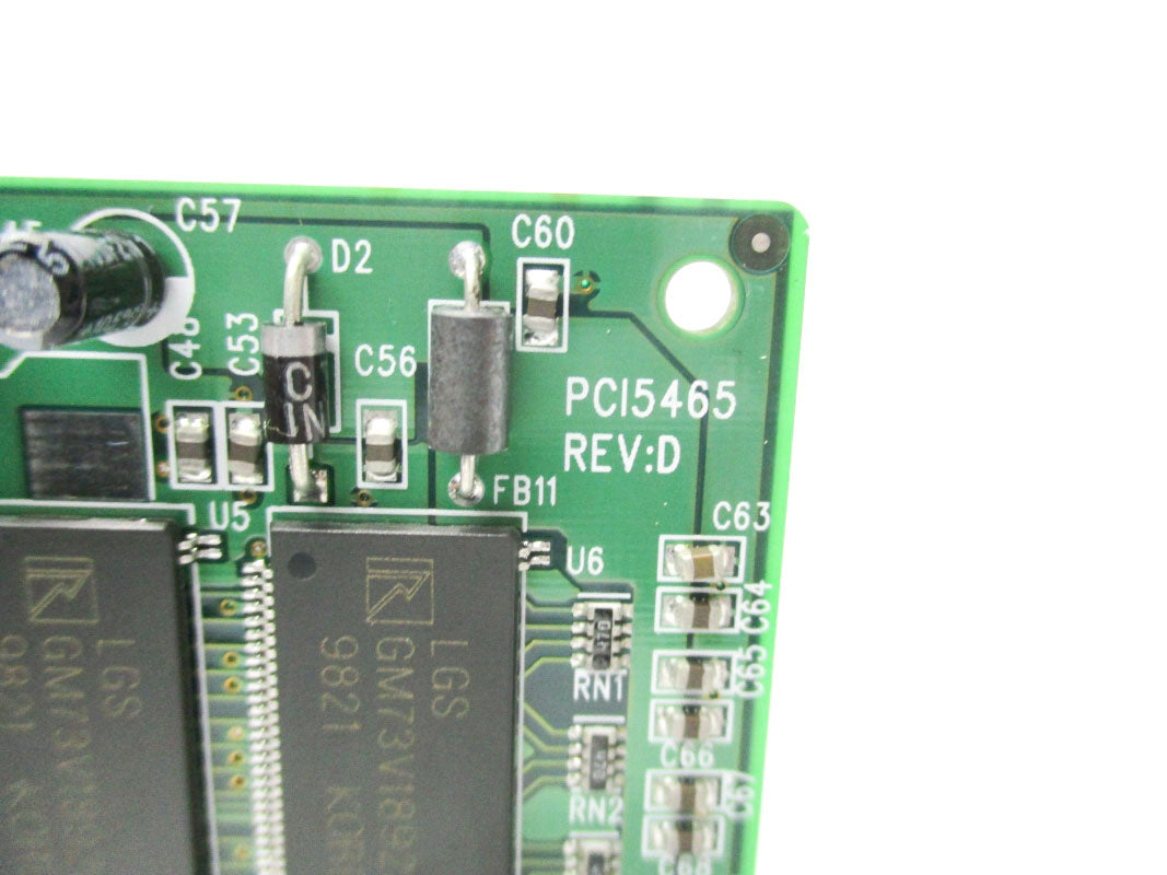 INDUSTRIAL MRO VGA-PV5465P/4R PCI5465 REV. D NSNP