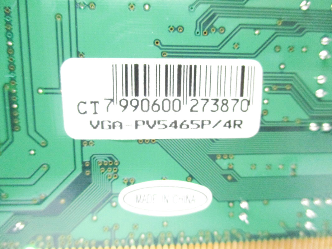 INDUSTRIAL MRO VGA-PV5465P/4R PCI5465 REV. D NSNP