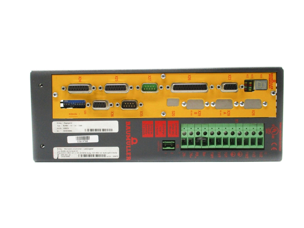 BAUMULLER BUM60-06/12-54-B-001 480VAC UNMP