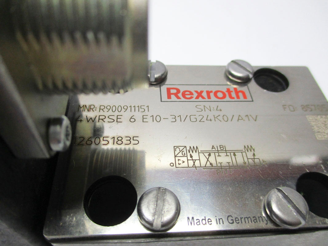 REXROTH 4WRSE6E10-31/G24K0/A1V R900911151 NSNP