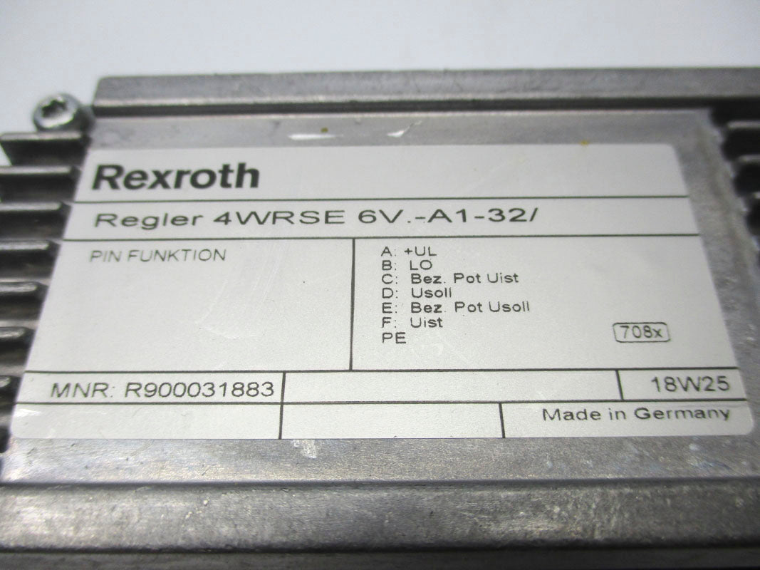 REXROTH 4WRSE6E10-31/G24K0/A1V R900911151 NSNP
