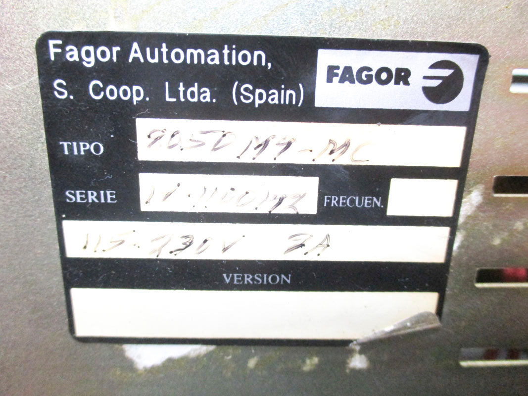FAGOR 8050M9-MC 115-230V UNMP