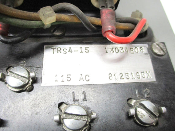 ELECTRO-MATIC TRS4-15 115VAC UNMP