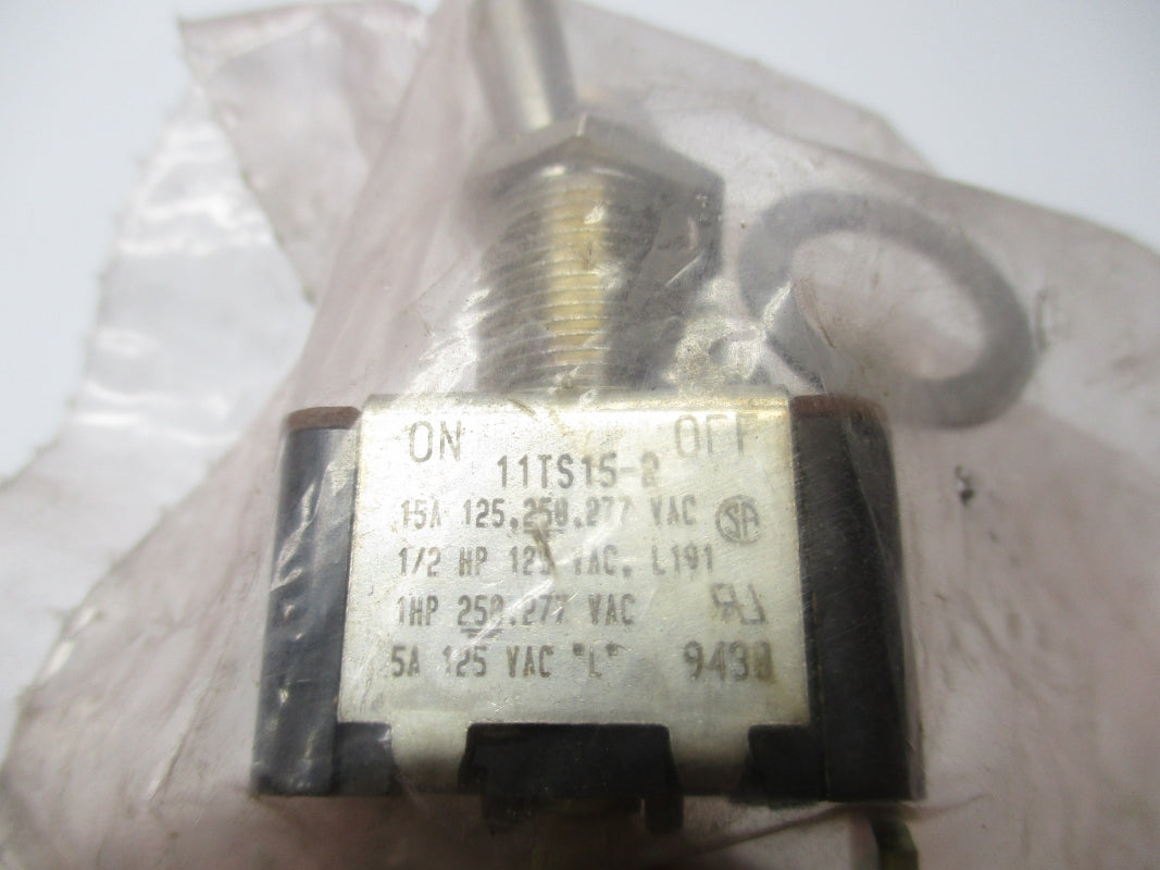 MICRO SWITCH 11TS15-2 277VAC 5A NSNP