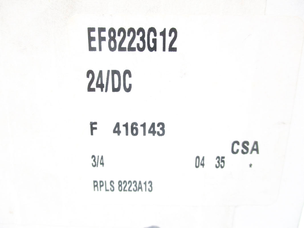 ASCO EF8223G12 24VDC NSFS