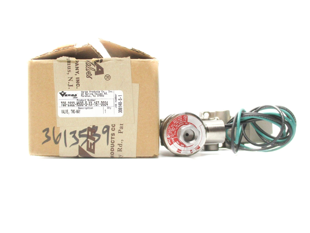 VERSA TGS-2322-H500-S-XX-167-D024 450-125PSI 24VDC NSMP