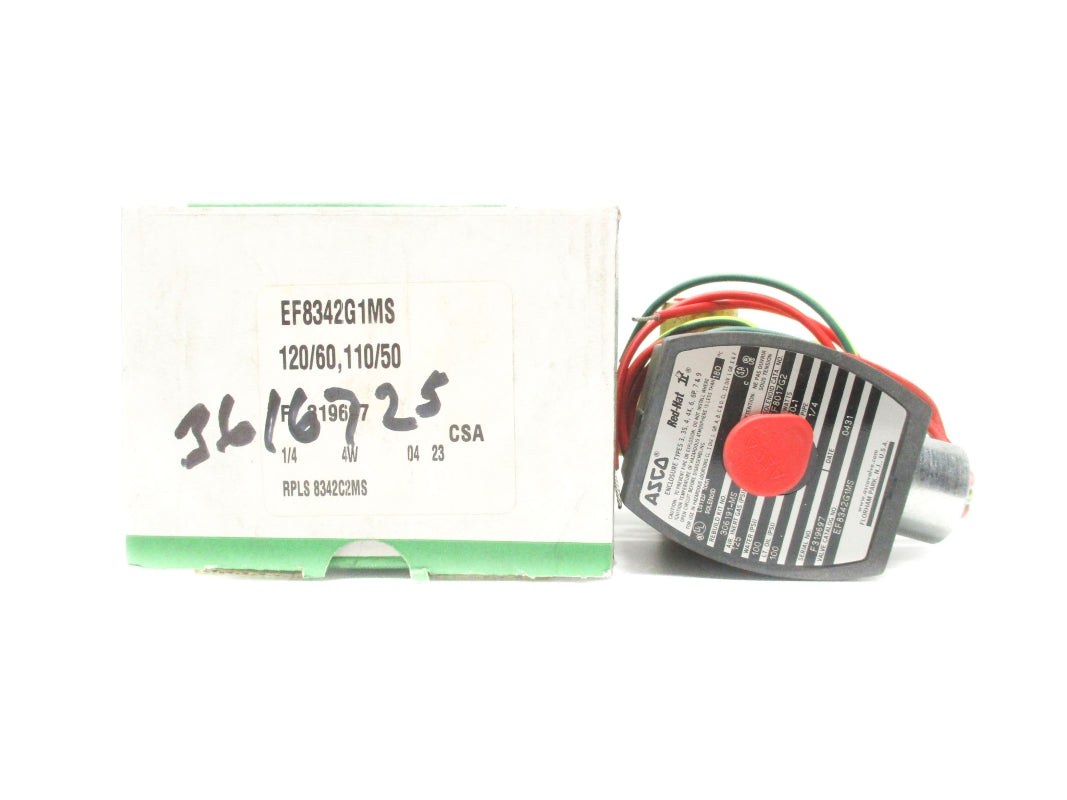 ASCO EF8342G1MS 110/120V 100PSI 1/4" NSMP