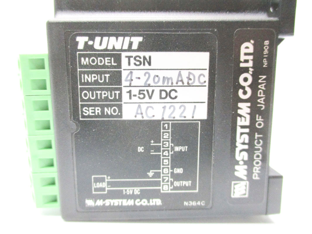 M-SYSTEM TSN 1-5VDC NSMP