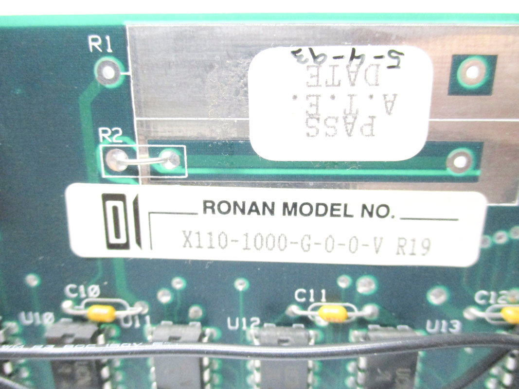 RONAN X110-1000-G-0-0-V-R19 UNMP