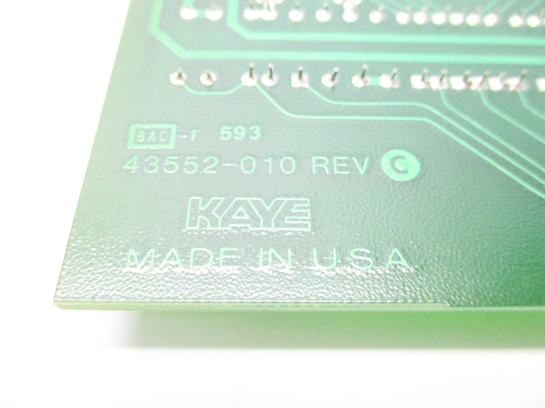 KAYE 43552-010 REV. C 43550-U5195 NSNP